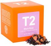 T2 Tea Black Rose, Loose Leaf Black Tea In Gift Cube, 100g