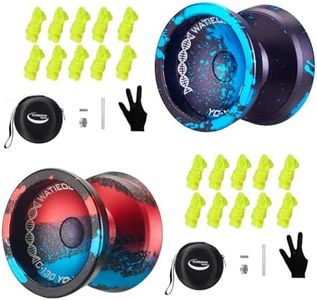 2 YOYO balls together-C130-C130 black-blue + C130 black-blue-red-better value