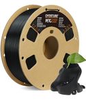 OVERTURE PETG Filament 1.75mm, 3D Printer Filament PETG, 1kg Spool (2.2lbs),Dimensional Accuracy +/-0.03mm, Fit Most FDM Printer(Black)