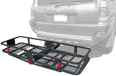 MaxxTow Towing Products 70103 Folding Cargo Carrier with High Rails