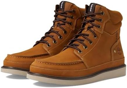 Timberland men's Newmarket Mid Lace Up Fashion Boot, Wheat Nubuck, 10.5