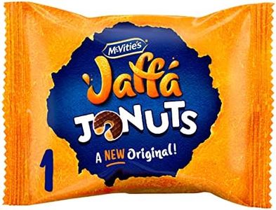 McVitie's Jaffa Cakes Jaffa Jonuts Biscuits Single Serve Pack, 43g - Pack of 12