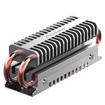 ACIDALIE M.2 2280 SSD Heatsink, Double - Aluminum Heat Sink for PCIE M.2 NVME SSD or SATA M.2 SSD with Silicone Thermal Pad