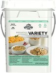 Augason Farms Breakfast & Dinner Variety Emergency Food Supply 7 lbs 5.21 oz 4 Gallon Pail