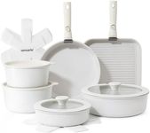 SENSARTE 17 Piece Pots and Pans Set
