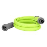 Flexzilla Garden Lead-in Hose with SwivelGrip, 5/8 in. x 5 ft, Heavy Duty, Lightweight, Drinking Water Safe - HFZG505YWS