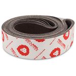 2 X 72 Inch 36 Grit Aluminum Oxide Metal Sanding Belts, 6 Pack