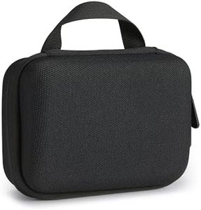 Amazon Basics - Custodia Protettiva Piccolo per GoPro e Action Cam con Interno in Schiuma, Portatile & Leggero, 16,5 x 12,7 x 6,3 cm, Nero, Tinta unita