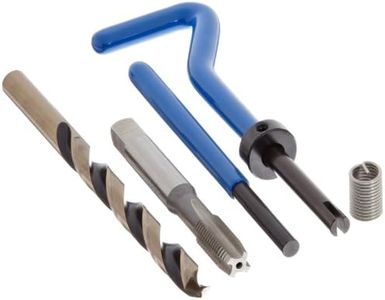 E-Z Lok SK21010 Helical Threaded Insert Kit, 304 Stainless Steel, 3/8"-16 Thread Size, 0.375" Installed Length (Pack of 10)
