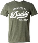 Promoted to Daddy 2024 T-Shirt Funn