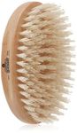 Kent MG3 Brushes for Men, Oval Beachwood White Brush