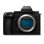 Panasonic LUMIX S5IIX Full Frame Mirrorless Camera, 6K/4K 10-bit Unlimited Recording, Phase Hybrid AF, Apple ProRes RAW & BRAW via HDMI, USB-SSD Recording, 5-Axis Dual I.S. - Body only