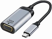 Cablecc USB-C Type C to VGA Cable Monitor Adapter 1080p 60hz for Tablet & Phone & Laptop