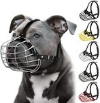 Pitbull Dog Muzzle Metal Mask Amsta