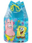 SpongeBob SquarePants Swimbag | Kids Drawstring Backpack | Pool Bag for Kids | Blue