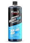 Wavex Windshield Washer Fluid for Car 500ml | Car Windshield Cleaner Concentrate | Lubricates Glass Cleaner Wiper, Prevents Scratches, Works as a Car Glass Cleaner, De-Icer Formulation