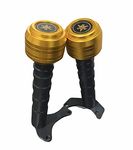 SGTB Frame Sliders for Yamaha R15 V4 and R15 M BS6 Models Golden Color