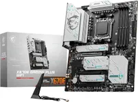 MSI X670E GAMING PLUS WIFI Gaming Motherboard (AMD Ryzen 9000/8000/7000 Series Processors, AM5, DDR5, PCIe 5.0, SATA 6Gb/s, M.2 slots, USB 3.2 Gen 2, Wi-Fi 6E, Bluetooth 5.3, 2.5Gbps LAN, HDMI/DP,ATX)