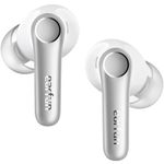 EarFun Air Pro 4 Adaptive Hybrid Noise Cancelling Wireless Earbuds Bluetooth,Qualcomm Snapdragon Sound, aptX™ Lossless,6 Mics AI cVc Call, LDAC Hi-Res Audio,52H Playtime, BT5.4, in-Ear Detection,White