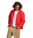 THE NORTH FACE Junction Insulated Mens Jacket Fiery Red Sz S, Fiery Red, Small