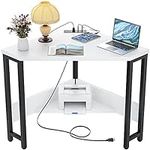 armocity Corner Small Desk with Out