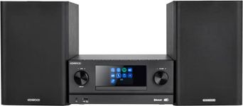 Kenwood M-9000S-B - Micro Hi-Fi System with CD, Dab +, Internet Radio, Spotify, FM, Bluetooth, USB and Large TFT Colour Display