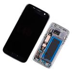 Duotipa Super AMOLED Display Compatible with Samsung Galaxy S7 SM-G930F SM-G930A 5.1 Inch LCD Display Screen Digitizer Display Assembly with Frame + Tools (Black)