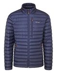 Rab Mens Microlight Jacket, Warm Winter Down Jacket, Windproof, Breathable Casual Light Weight Packable