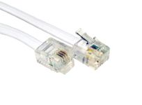 5M High Speed RJ11 to RJ11 BT Broadband Extension Cable Lead For ADSL Modem Router Internet Sky Box 5 M Meter Metre UK