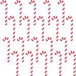 Cotiny 20 Pack 35 Inch Christmas Inflatable Candy Canes Inflatable Candy Sticks for Christmas Indoor Outdoor Party Decorations