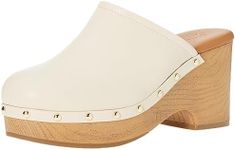 The Drop Women's Francine Clog Light Sand, 7