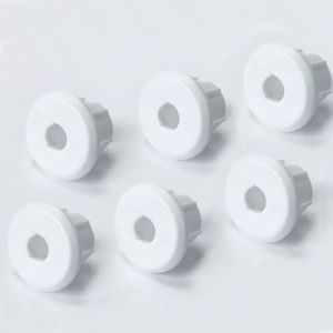 Bywen Wall Bushing for Starlink Dishy Ethernet Cable, 0.75 Inch Wall Hole PassThrough Cable Bushing for Starlink Ethernet Cable, Grommet Furniture Wire Holes, Cable/Wire Routing Kit - 6 Pack (White)