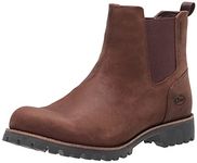 Chaco Men's Fields Chelsea Waterproof Boot, Chestnut Brown, 7.5 UK