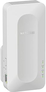 NETGEAR Ripetitore WiFi 6 AX1600 EAX12, Ripetitore WiFi Potente Dual-Band per la casa, Copertura fino 100㎡, WiFi Range Extender Amplificatore, WiFi Potente Compatibile con Tutti gli operatori Internet