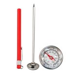 Garden Soil Temperature Thermometer, Stainless Steel Ground Temp Meter 127mm, Gardening Accessories Compost Thermometer For Potting Planting Gardening (1)