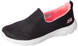 Skechers Womens Summits - 896223ID Black/HOT Pink Casual Shoe - 4 UK (7 US) (896223ID-BKHP)