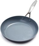 GreenPan Valencia Pro Hard Anodized Healthy Ceramic Nonstick 28cm Frying Pan Skillet, PFAS-Free, Induction, Dishwasher Safe, Oven Safe, Gray