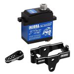 INJORA 7KG Servo INJS2065 with Bracket and Servo Horn for TRX4M 1/18 RC crawler Upgrade Parts, Waterproof with High Torque