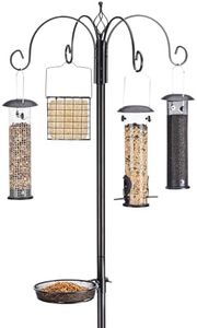 North States Bird 1862 Ultimate Station Birdfeeder, Black