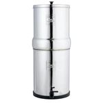 British Berkefeld 12L Stainless Steel Gravity Water Filter System | Comes With 2 Ultra Sterasyl Cartridges | Great Tasting Clean Water | No Power Or Plumbing Required | For Home Or Outdoor Use
