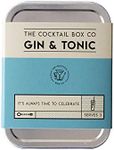 Gin & Tonic Cocktail Kit - The Cocktail Box Co. Premium Cocktail Kits - Make Hand Crafted Cocktails. Great gift for any cocktail lover and makes The perfect travel companion! (1 Kit)