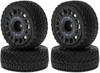 HUIOP 4pcs Remote Control Racing Car 68 * 45 * 27mm Tires On Road Tyre Replacement for TT01 TT02 XV01 TA06 PTG-2 HPI HSP Chevrolet C3 1/10 Remote Control Car Wheel Upgrade Parts,XV01 TA06 PTG-2 Tires