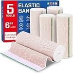 AZEN Premium 5 Pack Elastic Bandage