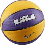 Nike Playground 8P 2.0 L James Deflated Basket Ball (Court Purple/Amarillo/Black/White, Size : 7)