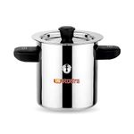 Rudra Stainless Steel Long Milk Boiler/Cooker (1.5 Ltrs)