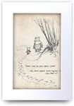 HWC Trading Winnie the Pooh Spell Feel Love A4 Printed Quote Nursery Print Baby Shower Room Gifts New Born Bedroom Gift Print Photo Picture Display