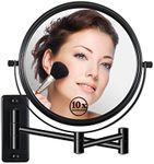 LANSI Wall Mounted Makeup Mirror - 