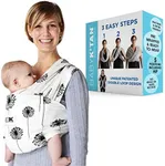 Original Baby K'tan Baby Carrier: #1 Easy Pre-Wrapped, Soft, Slip-On, No Rings, No Buckles | 5 in 1 Baby Sling Gift | The Best Hands Free Infant Wrap For Newborn to Toddler up to 35lb (See Size Chart)