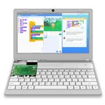 Raspberry Pi 4 Kits, CrowPi L Raspberry Pi 4B 4GB Laptop, Electronics Kit for Learning Programming, Single Board Computer, Coding STEM Education for Kids, Adult