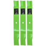8TEN LawnRAZOR Mower Blade Set for Gravely Promaster 260Z Ariens 60 inch Deck 09081200 03253900 09246600 (High-Lift)